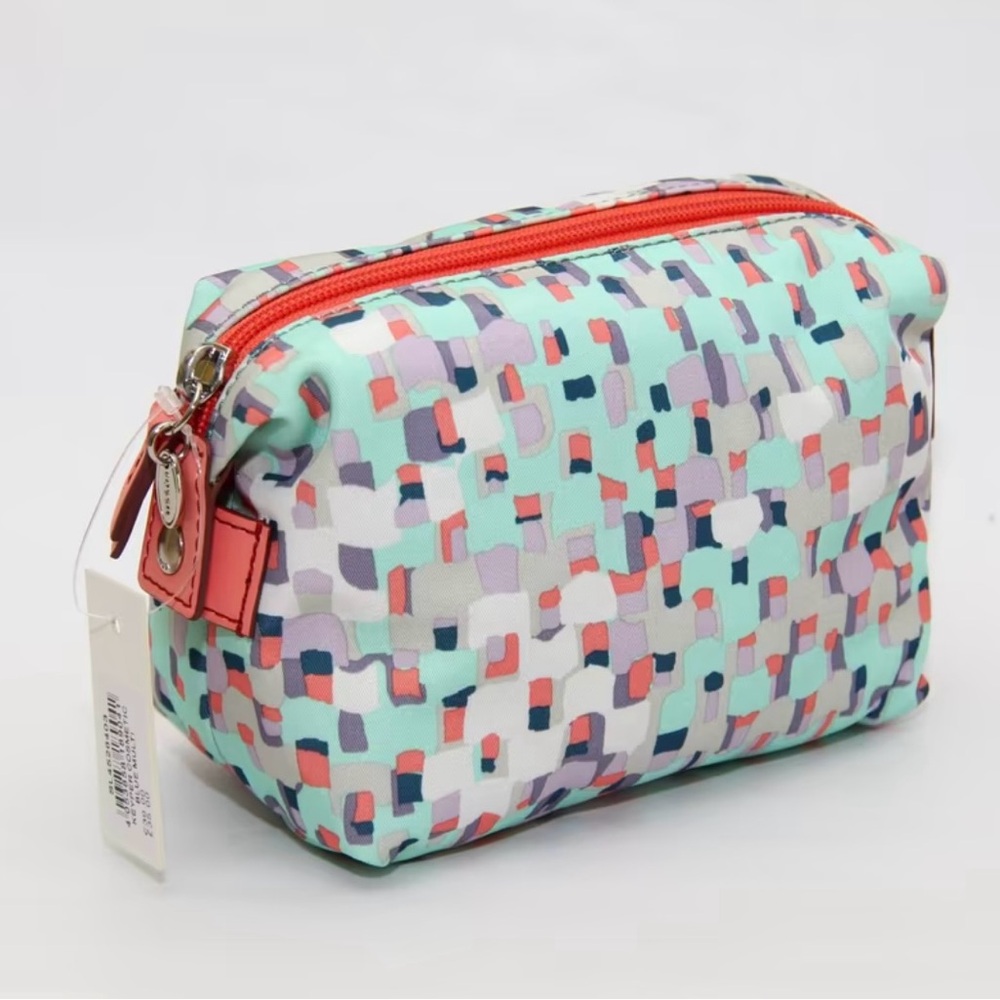 Fossil Multicolor Patterned Cosmetic Bag